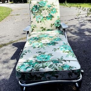 Alum Lawn Chair Antique
